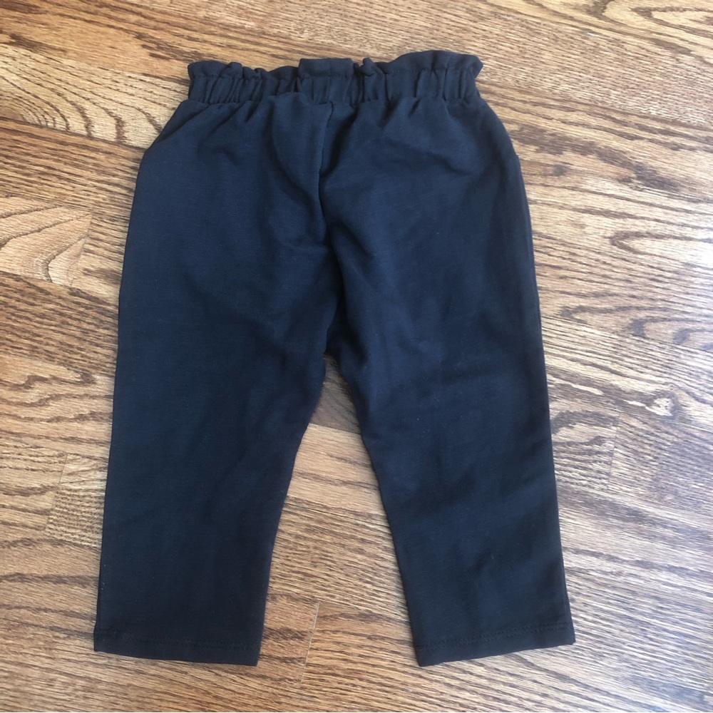 NEW Zara Black Sweatpants 12-18 Months - Picture 3 of 8
